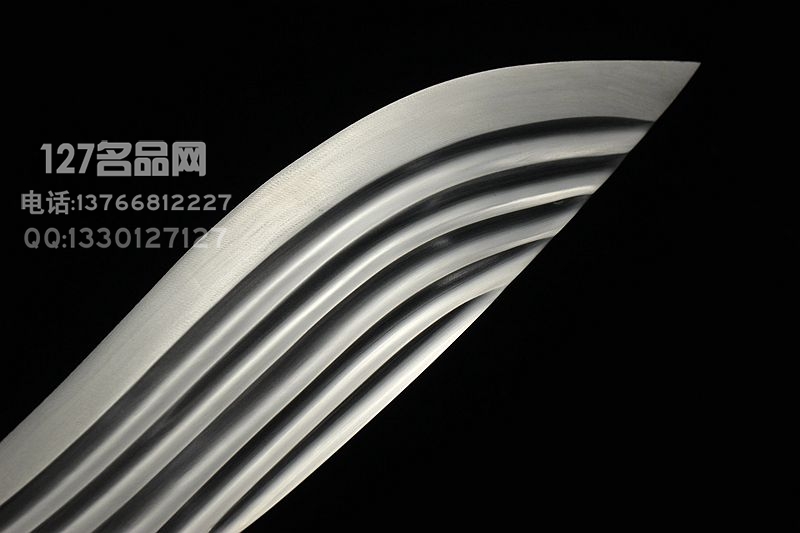 尼泊尔弯刀 传统手工狗腿 造型犀利大方 一体龙骨
