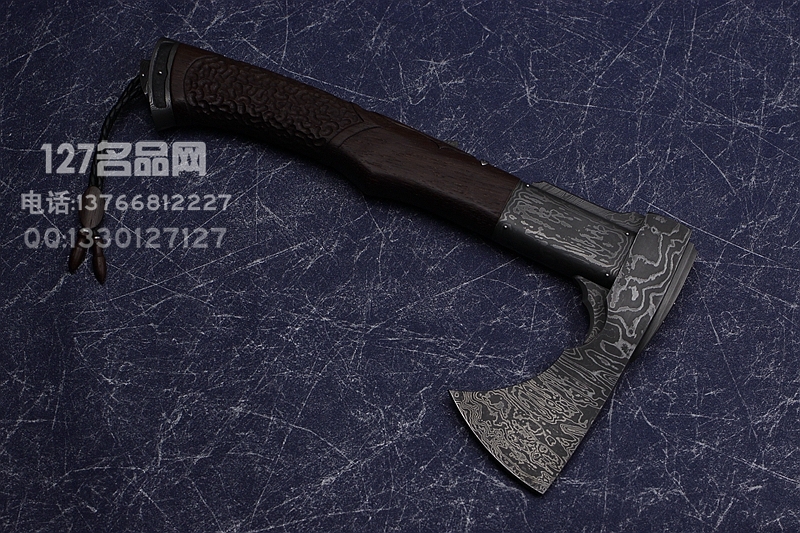 斯洛伐克手工大师 斯特凡·艾伯特 手工战斧 收藏品