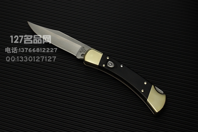 美国BUCK 巴克0110BRSA-B 黄檀木柄 110侧跳
