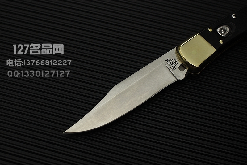 美国BUCK 巴克0110BRSA-B 黄檀木柄 110侧跳