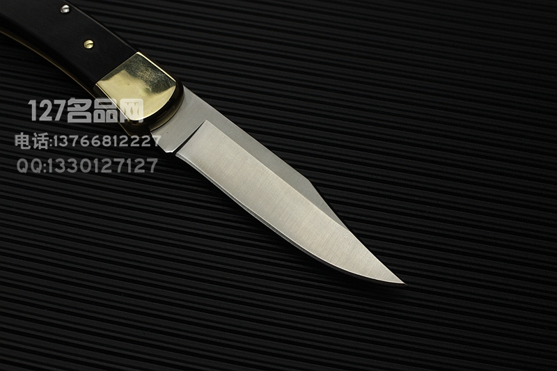 美国BUCK 巴克0110BRSA-B 黄檀木柄 110侧跳