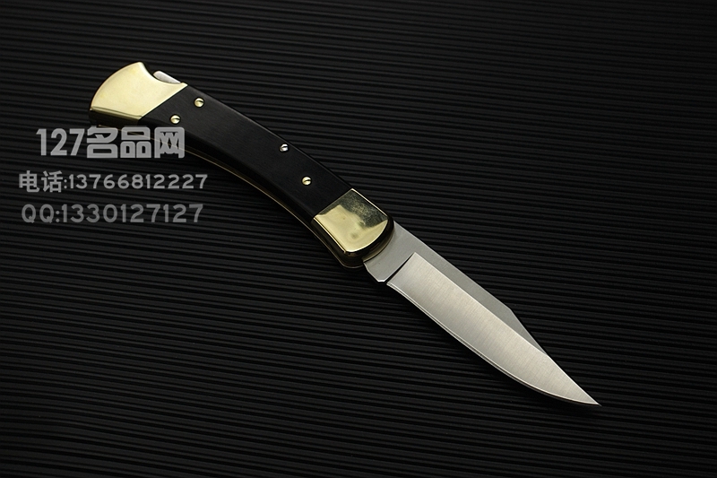 美国BUCK 巴克0110BRSA-B 黄檀木柄 110侧跳
