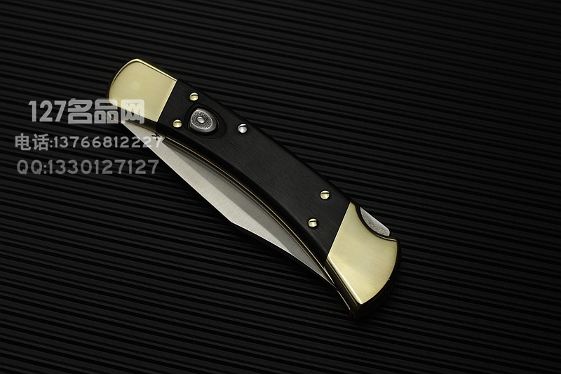 美国BUCK 巴克0110BRSA-B 黄檀木柄 110侧跳