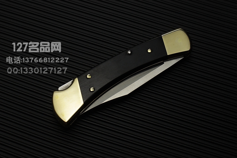 美国BUCK 巴克0110BRSA-B 黄檀木柄 110侧跳