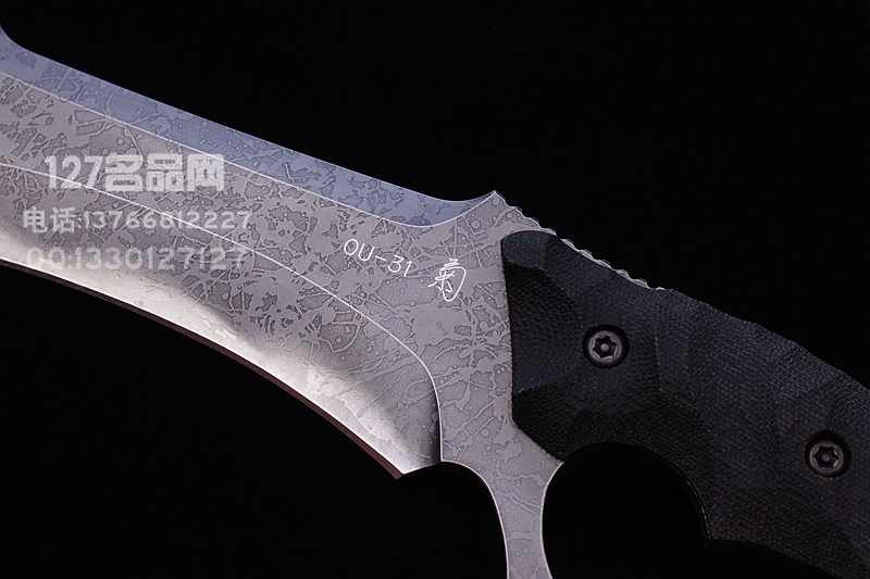 KikuMatsuda松田菊男 KM-340 Wolf 狼 超大号鸟嘴刀头D形护手