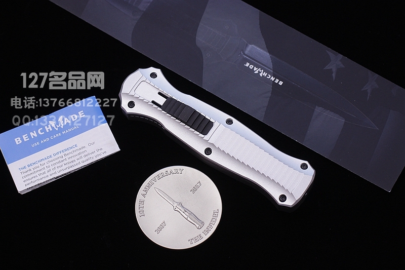 美国蝴蝶Benchmade 3300BK-1701异教徒10周年纪念版
