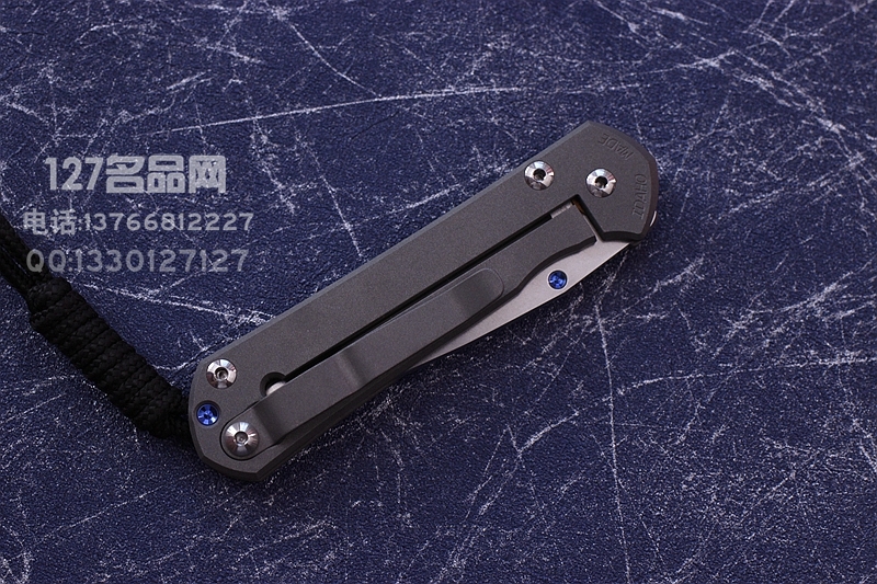 美国克里斯·里夫Chris Reeve 小沙本沙 雕花折刀