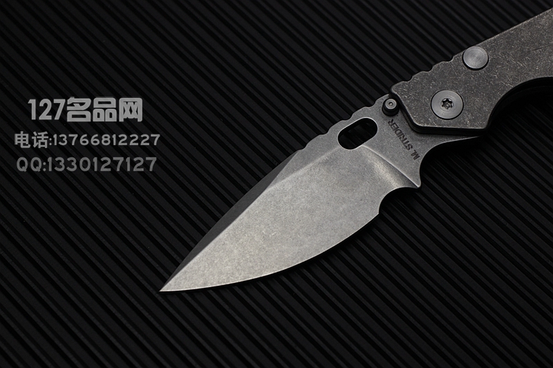 美国挺进者Strider PT S30V钛合金柄战术折刀