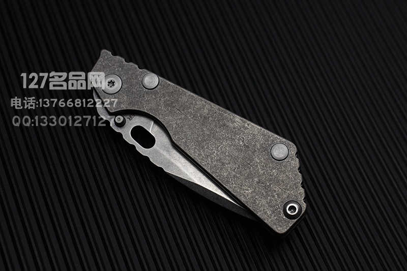 美国挺进者Strider PT S30V钛合金柄战术折刀