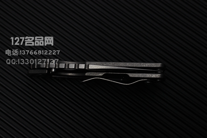 美国挺进者Strider PT S30V钛合金柄战术折刀