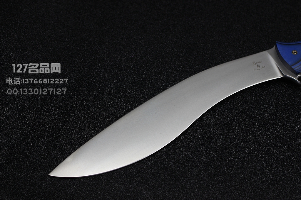 美国巴斯BUSSE  狗腿弯刀 INFI钢