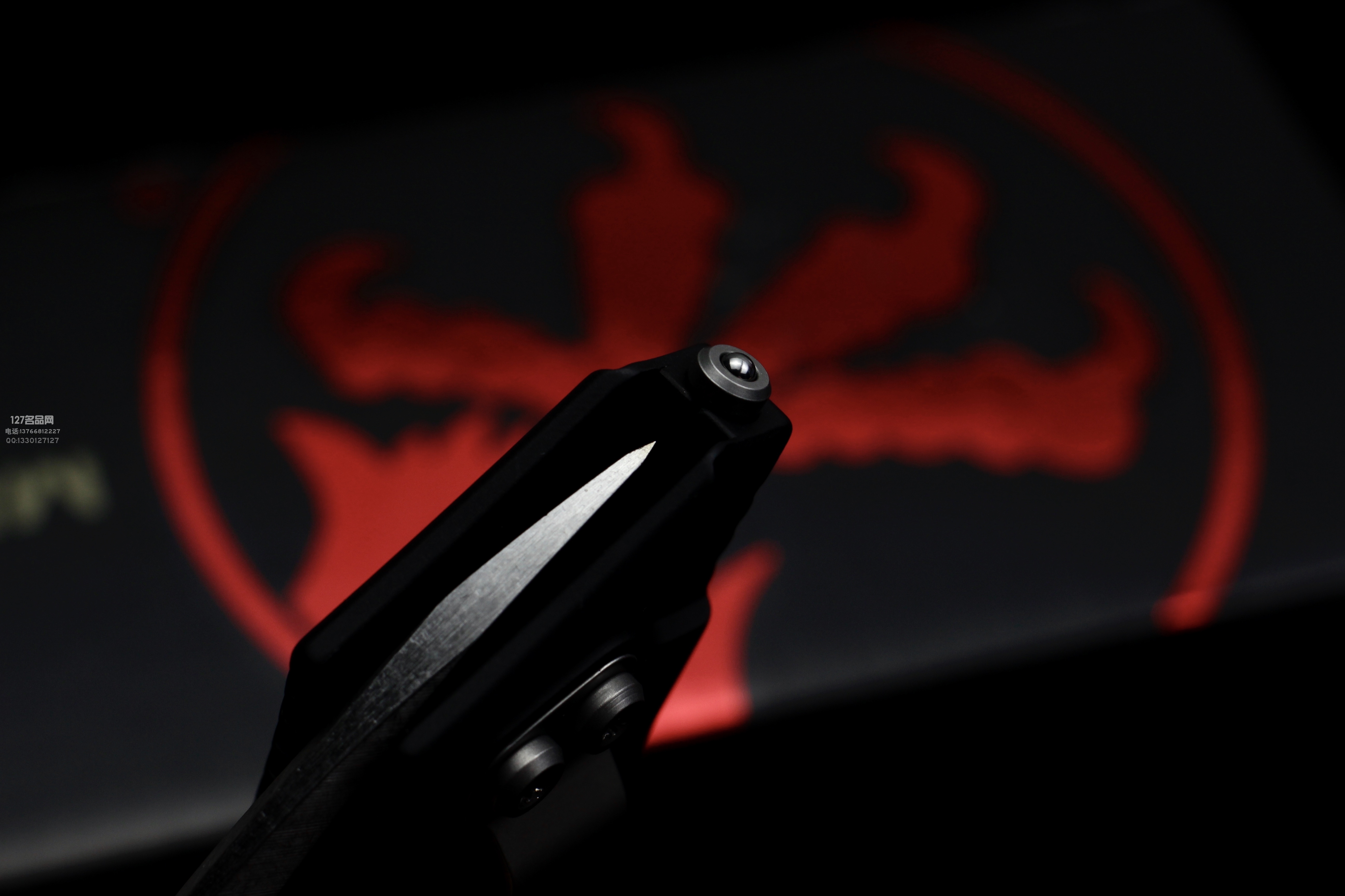美国微技术Microtech 166-10 HAWK 全自动鹰爪 石洗刃