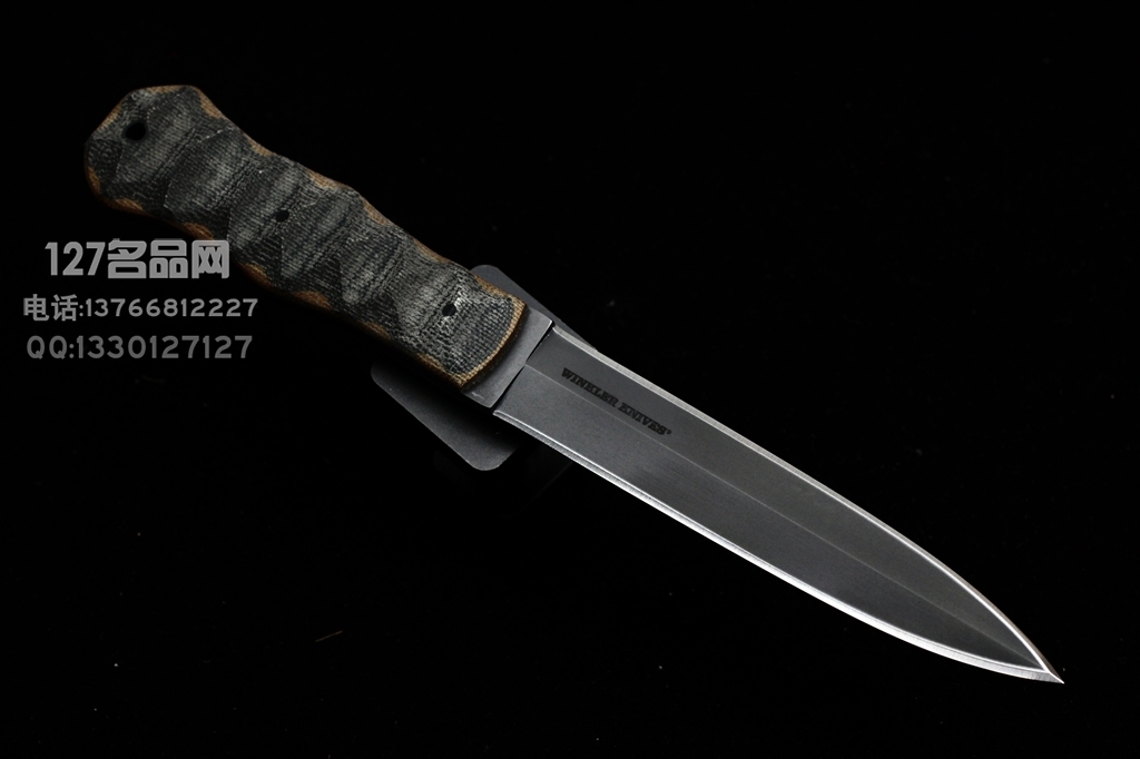 WINKLER KNIVES 美国温克勒 战争狂人 双刃直刀 米卡塔