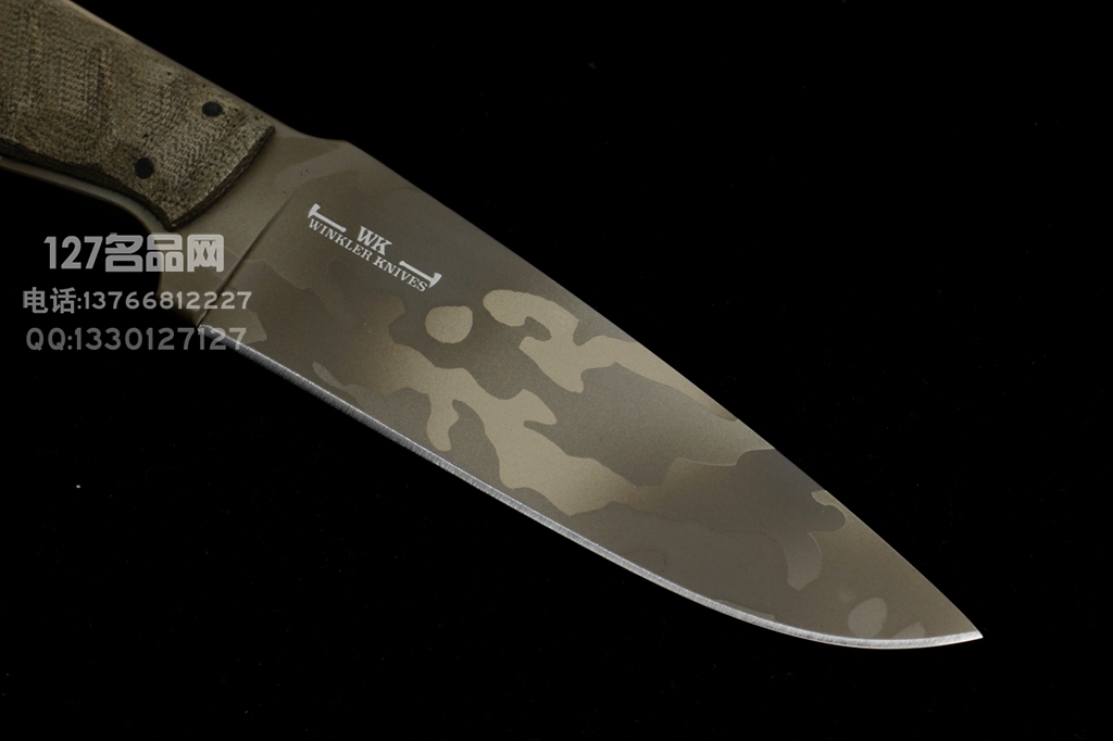 WINKLER KNIVES 美国温克勒 虎纹迷彩 爆裂之矛 