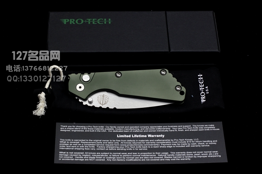 美国挺进者&超技术合作款Protech&Strider SNG AUTO侧跳