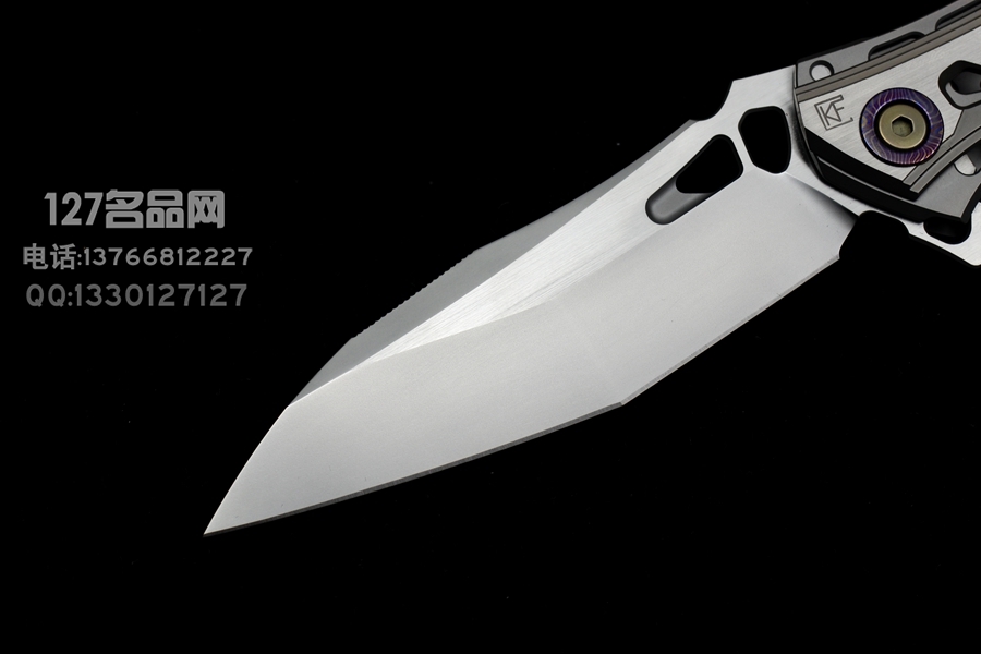 俄罗斯CKF DCPT Tano 塔诺 钛雕刻镂空拼接组装