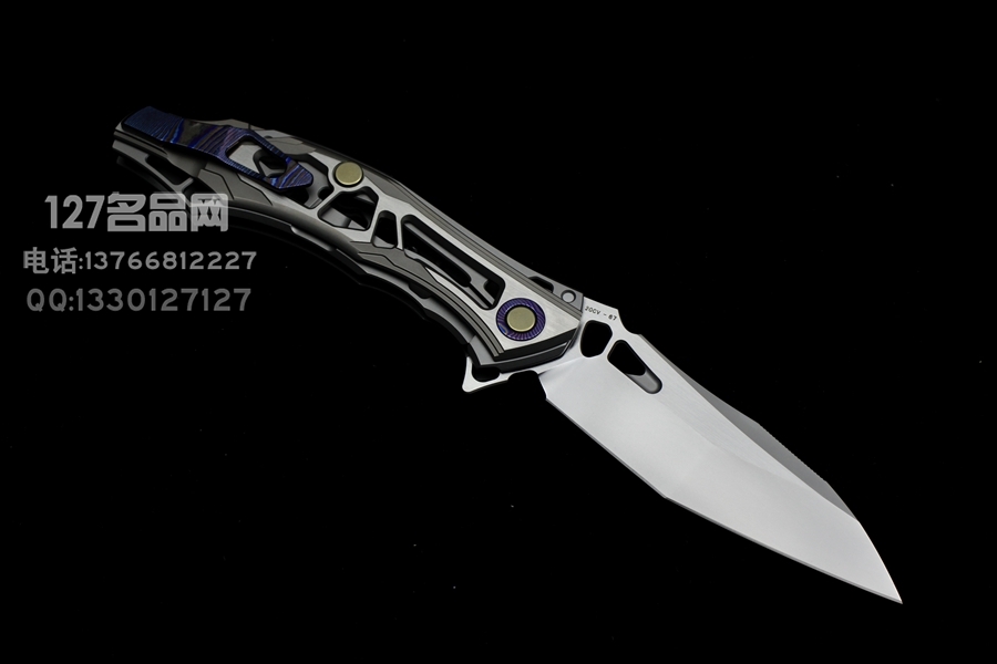 俄罗斯CKF DCPT Tano 塔诺 钛雕刻镂空拼接组装