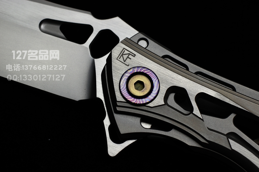 俄罗斯CKF DCPT Tano 塔诺 钛雕刻镂空拼接组装