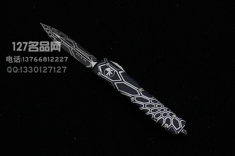 美国微技术Microtech  UT-70定制版 迷你双锋直跳