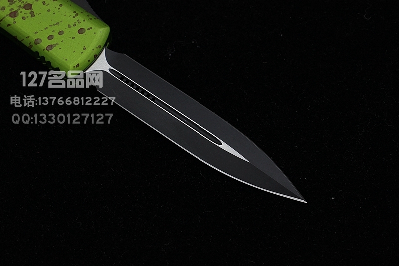 美国微技术Microtech Zombie-Tech 122-1Z僵尸双刃直跳
