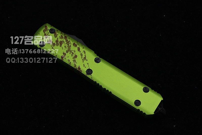 美国微技术Microtech Zombie-Tech 122-1Z僵尸双刃直跳