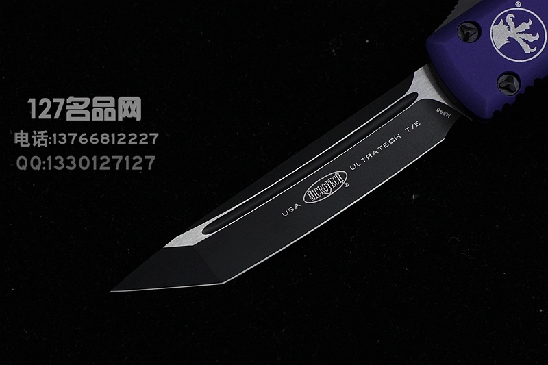 美国微技术MICROTECH 123-1PU 紫色柄T头直跳