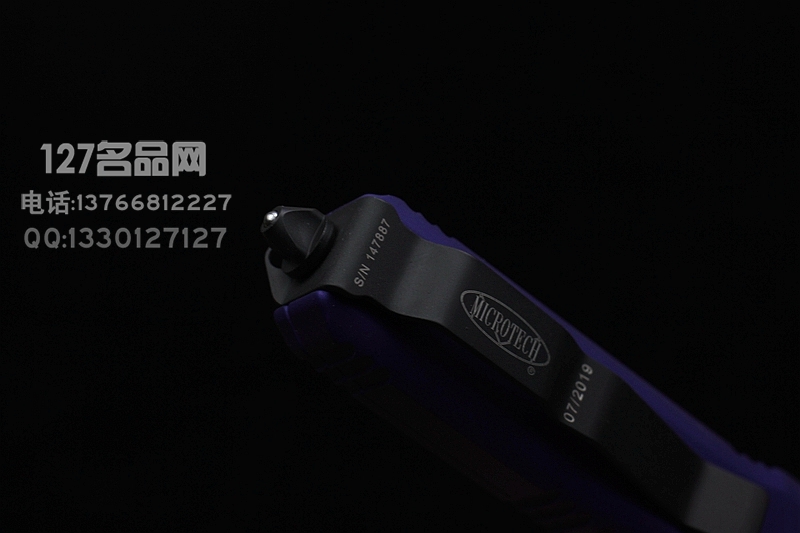 美国微技术MICROTECH 123-1PU 紫色柄T头直跳