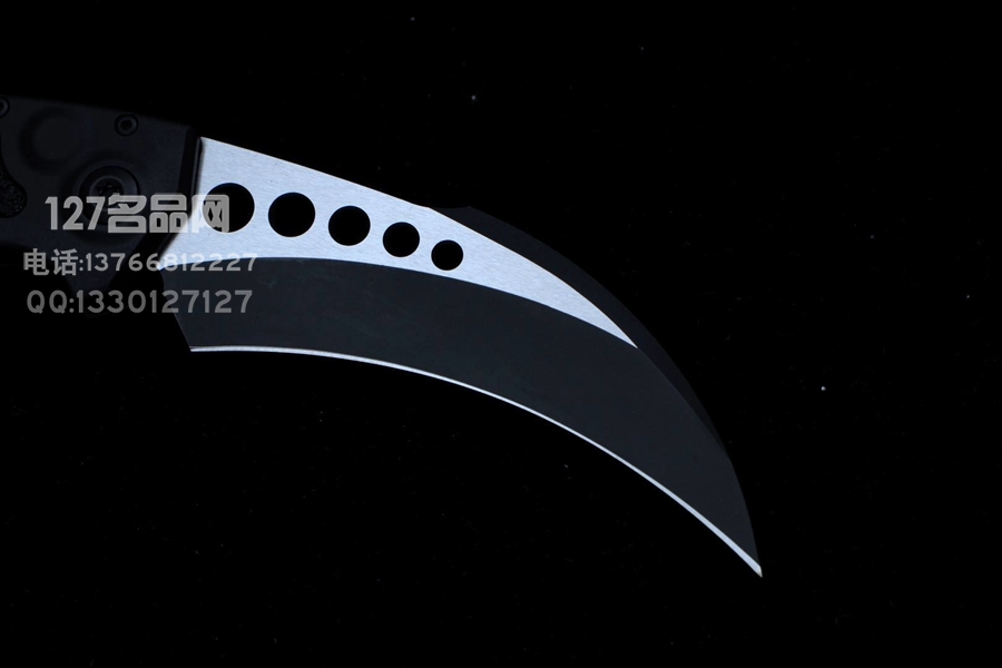 美国微技术Microtech 166-10 HAWK 全自动鹰爪 204P