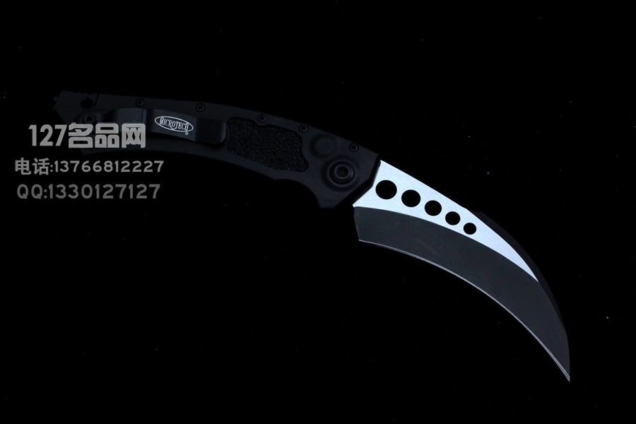 美国微技术Microtech 166-10 HAWK 全自动鹰爪 204P