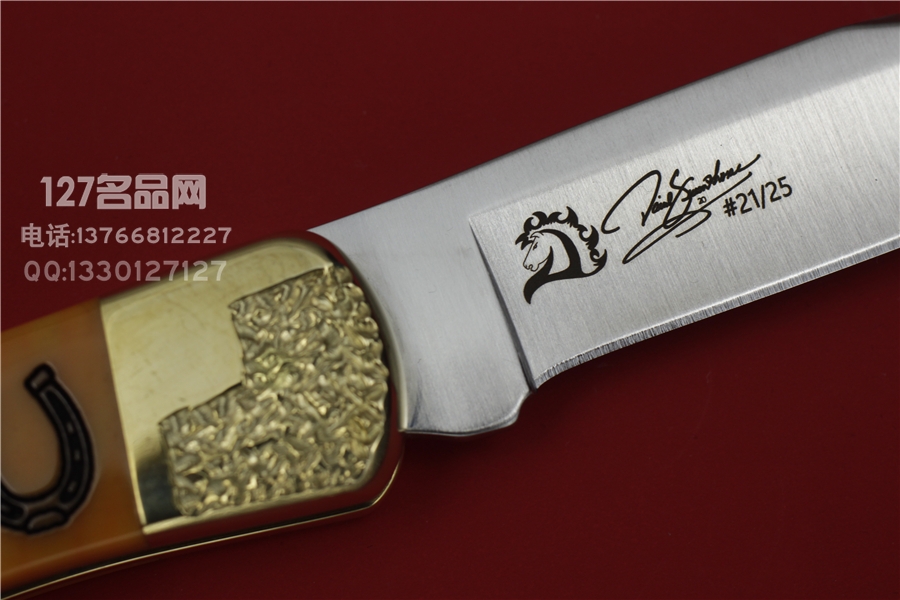 美国巴克 BUCK 限量25只手工版 名匠David手工制作