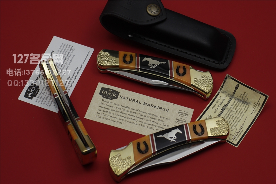 美国巴克 BUCK 限量25只手工版 名匠David手工制作