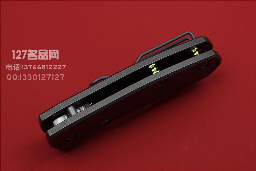SPYDERCO 美国蜘蛛 C158TIP Techno  滚磨处理钛柄石洗