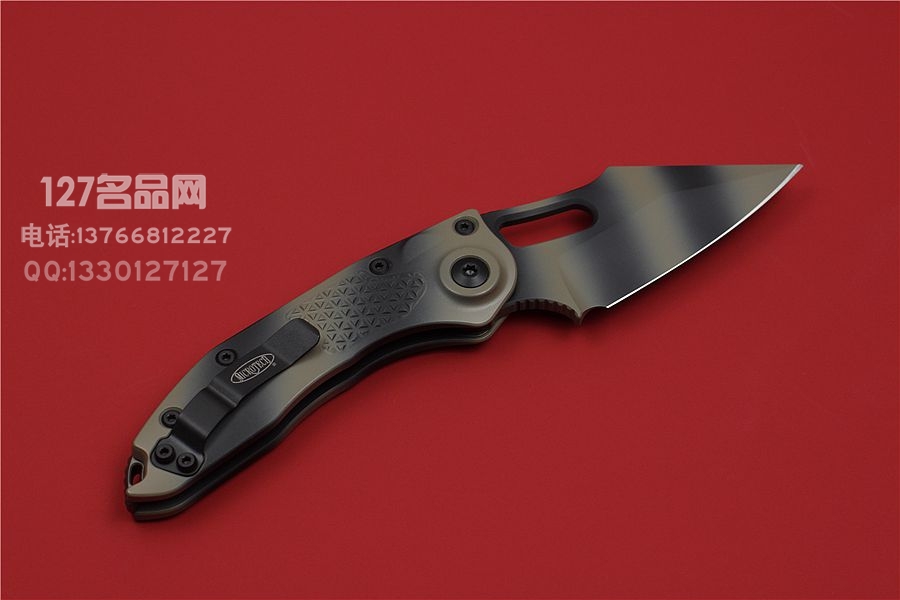 ​Microtech/Borka 微技术/博卡 丛林泰坦迷彩涂层 Stitch 史迪奇