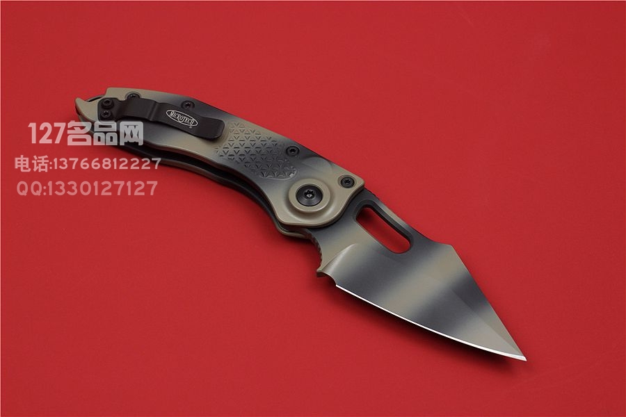 ​Microtech/Borka 微技术/博卡 丛林泰坦迷彩涂层 Stitch 史迪奇