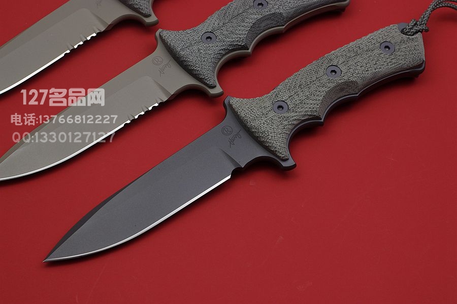 美国克里斯里夫Chris Reeve 5.5寸绿扁帽 经典直刀