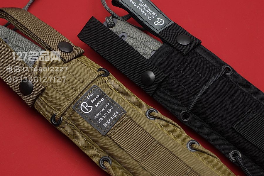 美国克里斯里夫Chris Reeve 5.5寸绿扁帽 经典直刀
