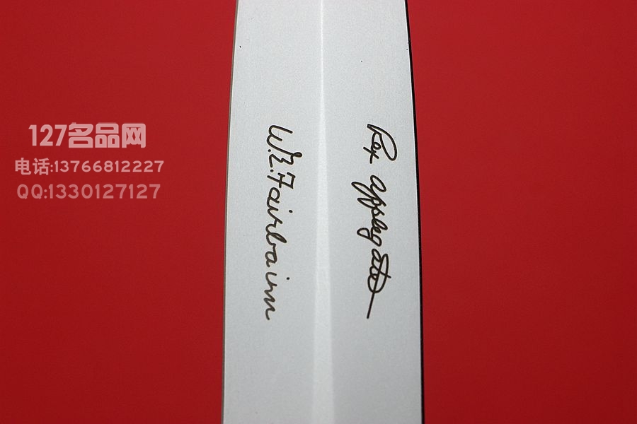 德国博克Boker 阿普盖特 5.5寸军版 米卡塔双刃战斗匕首