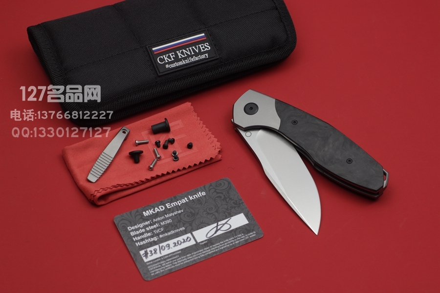 俄罗斯CKF  MKAD 姆卡德 Empat-knife M390钢
