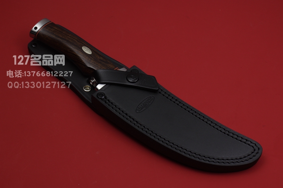 瑞典FK Fallkniven V1L 火山之刃 波斯弯刀 3G粉末钢 黄檀木柄