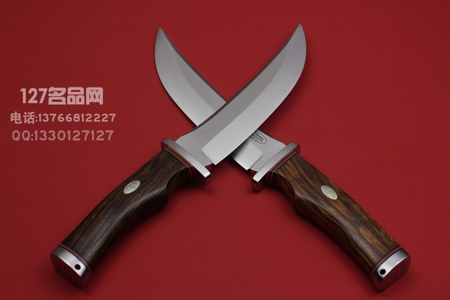 瑞典FK Fallkniven V1L 火山之刃 波斯弯刀 3G粉末钢 黄檀木柄