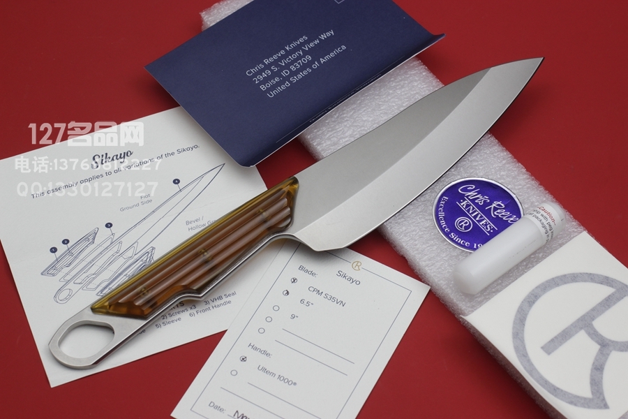 美国克里斯里夫Chris Reeve CR 厨刀 S35VN