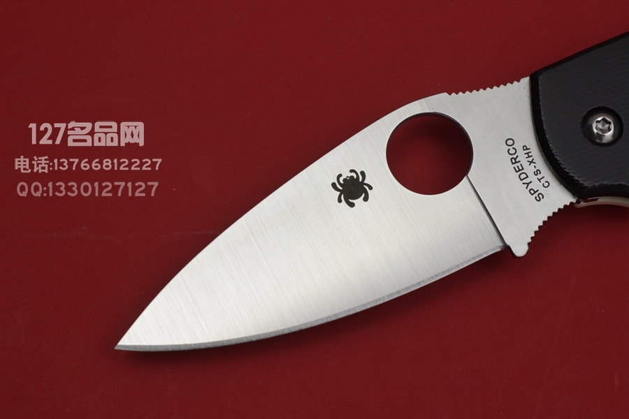 Spyderco 美国蜘蛛 C152GSMP 双色G10手柄 日月星辉 贝母镶嵌