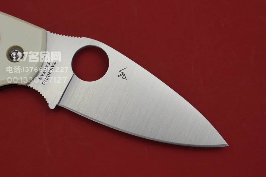 Spyderco 美国蜘蛛 C152GSMP 双色G10手柄 日月星辉 贝母镶嵌