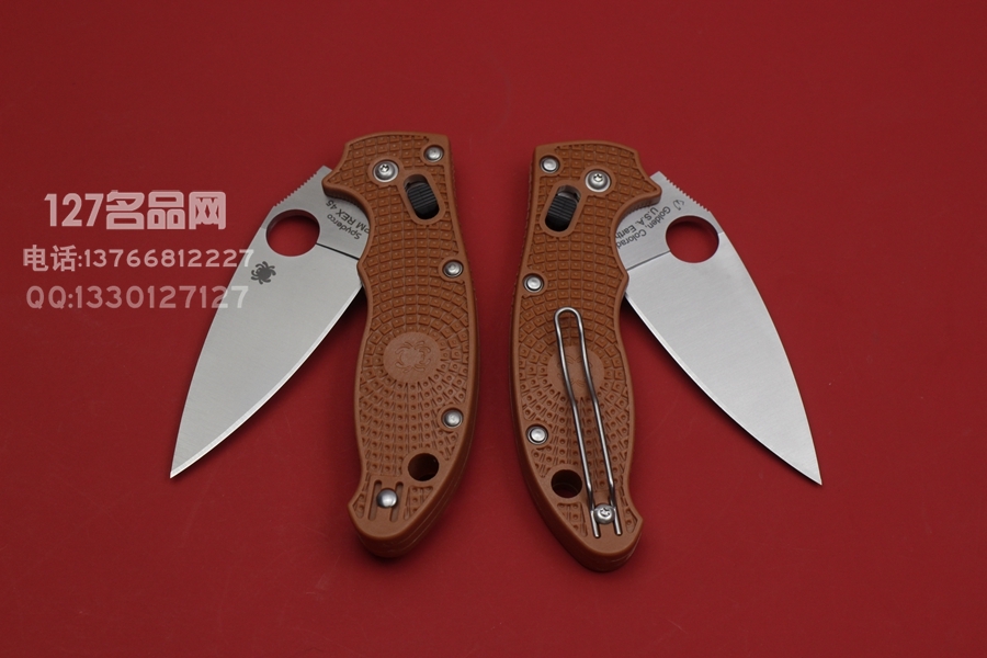 Spyderco  美国蜘蛛 C101GPBORE2 定制限量版CPM-REX45