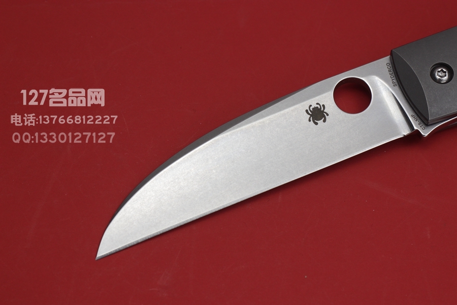 Spyderco 美国蜘蛛C249TIP MS合作款 CTSXHP钢材 钛合金柄