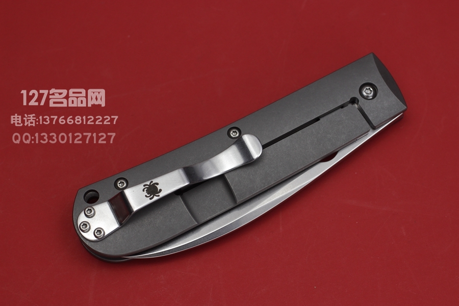Spyderco 美国蜘蛛C249TIP MS合作款 CTSXHP钢材 钛合金柄