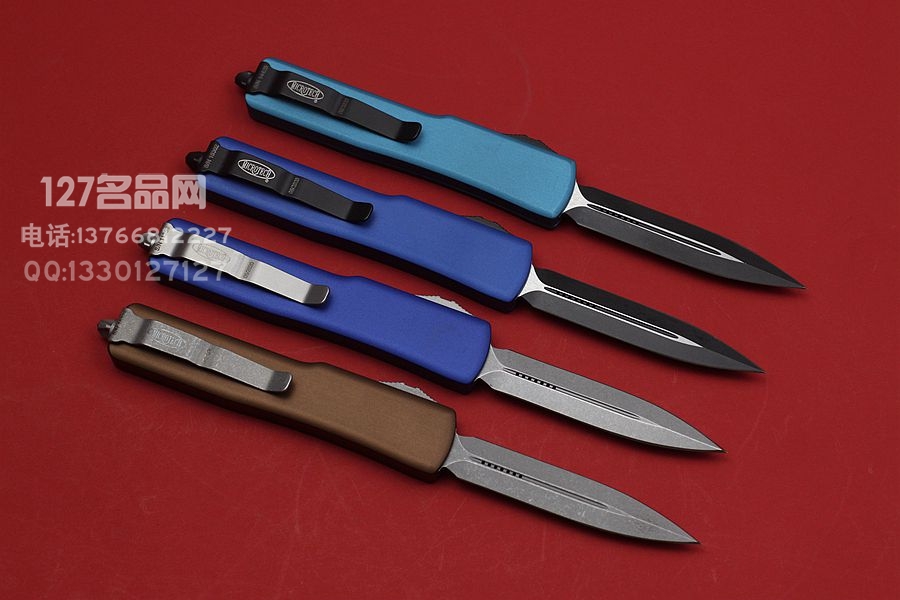 美国微技术Microtech  UT-70 迷你版 全自动双刃直跳 