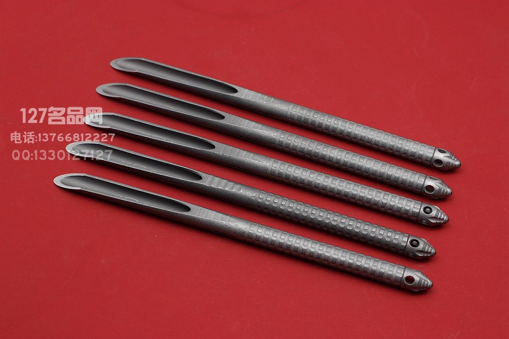 美国微技术Microtech 一体吸管 410不锈钢机甲石洗