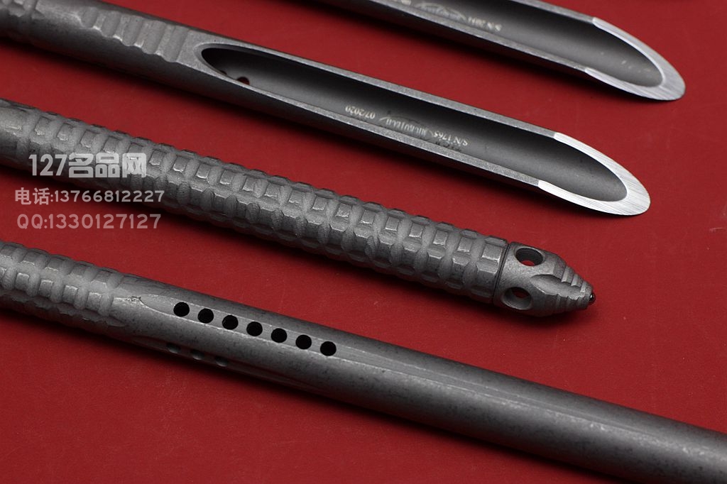 美国微技术Microtech 一体吸管 410不锈钢机甲石洗