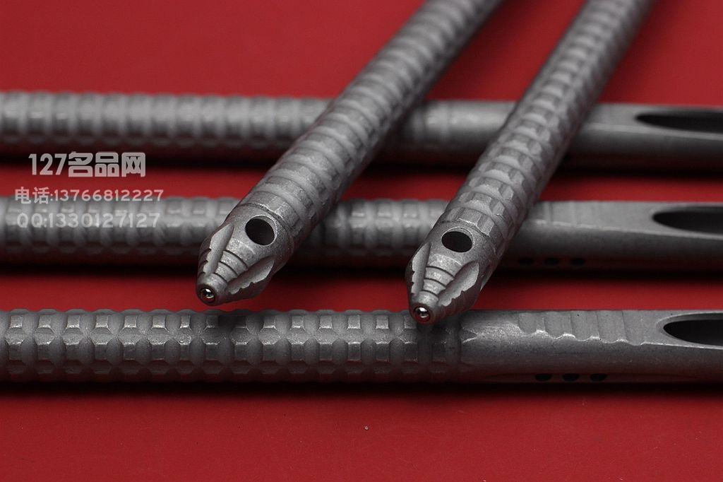 美国微技术Microtech 一体吸管 410不锈钢机甲石洗